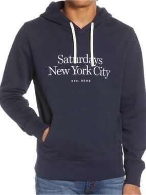 SATURDAYS NEW YORK CITY Ditch Miller Embroidered Hoodie